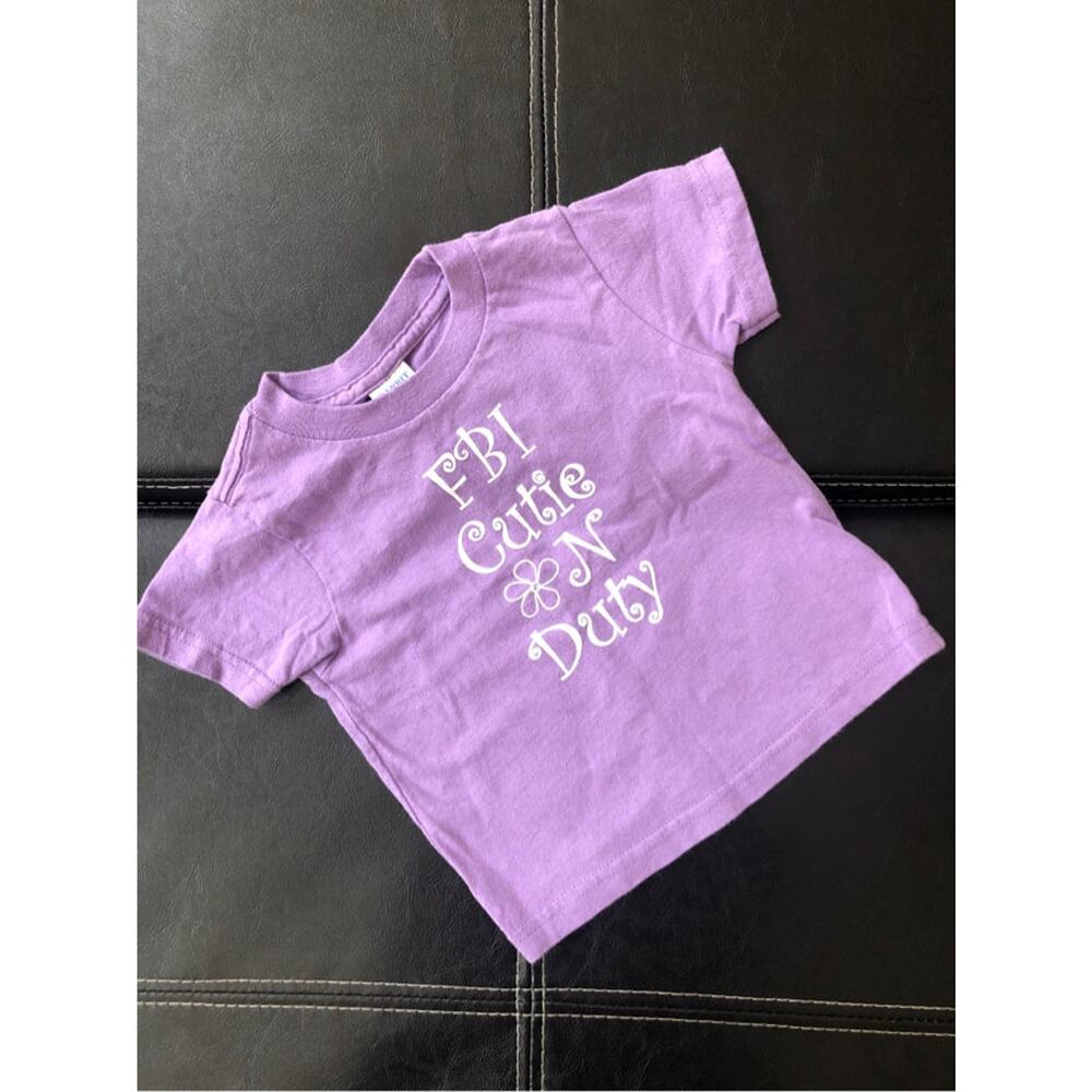 Rabbit Skins - Girl’s FBI Cutie On Duty Top
